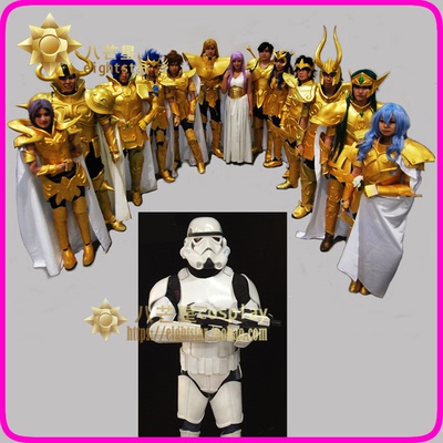 taobao agent Saint Seiya Golden Sacred Star Wars Bingbing COSPALY clothing props rental