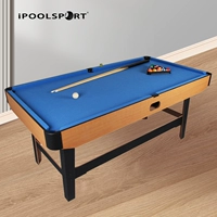 IPOOLSPORT Большой настольный бильярд, деревянная система хранения для взрослых, стол, в американском стиле