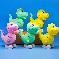 Заводная мультяшная игрушка, заводной динозавр для младенца для ползания, 1-2-3 лет