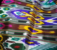 Импортная шелковая ткань, Узбекский этнический характер