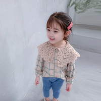Рубашка, детский осенний лонгслив, в западном стиле, в корейском стиле, 2019