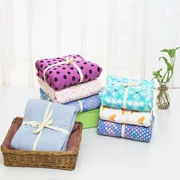 Chăn bông chăn bông đan chăn bông 1,5 m 1,8 m đơn mảnh đôi Nhật Bản đơn giản ngủ nude đơn giản - Quilt Covers