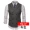 Vest phù hợp với nam nhà tạo mẫu tóc phiên bản Hàn Quốc của thủy triều tự tu nam đẹp trai phù hợp với cổ áo vest thời trang lĩnh vực áo vest houndstooth - Dệt kim Vest