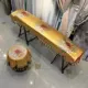 Полный набор золота в китайском стиле (крышка для фортепиано+крышка стула)