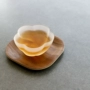 Bionic Plum Flower Glass Cup Glass Cup Cup Master Cup Single Cup Kung Fu Bộ phụ kiện Sản phẩm mới Đặc biệt - Trà sứ chén uống trà