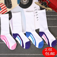 Con lăn trượt băng vớ trẻ em nam giới và phụ nữ trơn ice socks mồ hôi khăn dưới mùa hè dài thể thao ngoài trời vớ bóng rổ vớ thể thao cao cấp