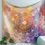 Большое настенное крепление, гобелен для йоги для кровати, стиль бохо