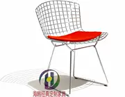 Mòng biển cổ điển tùy chỉnh đồ nội thất sáng tạo sắt ghế ăn để thảo luận về kim loại ghế đơn giản thiết kế ghế rỗng giải trí ghế