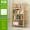 Hộ gia đình mở rộng gỗ màu tre phân loại giá kệ gỗ rắn kệ sách nghiên cứu kệ sách kệ lưu trữ tường tủ kệ sách gỗ đứng