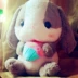 Thỏ đồ chơi búp bê búp bê búp bê cô gái trái tim dễ thương món quà ngủ gối cô gái nhỏ búp bê lop thỏ - Đồ chơi mềm Đồ chơi mềm