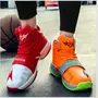 鸳鸯 giày nam trái và chân phải màu sắc khác nhau âm và dương giày bóng rổ nam sinh viên thể thao Hàn Quốc phiên bản của trò chơi giày thủy triều khởi động giày thể thao nam giá rẻ