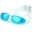 Kính bơi cho bé gái tháng 8 kính chống sương mù nữ không thấm nước kính bơi độ nét cao - Goggles