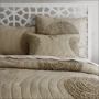 [White Monet] Xuất khẩu bông được giặt bằng vải ba mảnh bộ drap giường giá rẻ