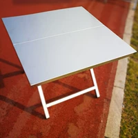 Стол на открытом воздухе из нержавеющей стали может сложить квадратный стол для барбекю маленький домашний обеденный стол в домашний обеденный стол ленивый столик кровать