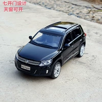 1:32 Mô hình xe hợp kim của Volkswagen Tiguan suv xe địa hình mô phỏng xe kim loại mô hình đồ trang trí kéo trở lại đồ chơi xe - Chế độ tĩnh shop đồ chơi trẻ em