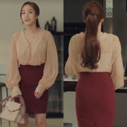 Tại sao Kim thư ký tại sao là ngôi sao của Park Minying với cùng một phong cách mùa hè lỏng lẻo áo thun voan của phụ nữ?