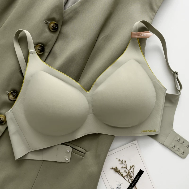 Japanese thin supporting wireless bra, underwear