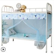 quý ký túc xá sinh viên 1m1.2 1,5m 1,8 Mi giường tầng lan lưới sinh viên công chúa phong cách - Lưới chống muỗi