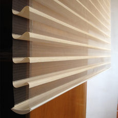 Шторы рулонные 韩式香格里拉帘 卷帘窗帘 百叶窗帘 卧室窗帘柔纱帘罗马帘