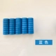 3 см плоскости магнитная пряжка (синий) 40 капсул