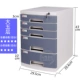 A4 Desktop khóa nhựa loại ngăn kéo tủ hộp lưu trữ hộp lưu trữ nội thất văn phòng thông tin kệ nộp hồ sơ