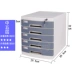 nhựa loại ngăn kéo A4 Desktop khóa hộp lưu trữ hộp lưu trữ tập tin tủ hồ sơ nội thất văn phòng nội các hoàn thiện Tủ hồ sơ