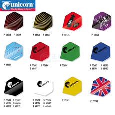 Оперение для дротиков unicorn独角兽飞镖叶大型镖叶方型镖翼水滴型镖翼3套包邮