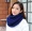 Mùa thu và mùa đông khăn len dệt kim Cô gái Hàn Quốc khăn quàng cổ ấm áp dày mềm mại màu sắc nam và nữ hoang dã khăn quàng