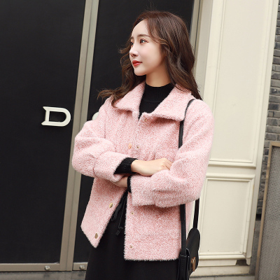 短款学生外套女加厚2020冬新款