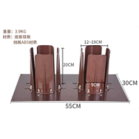 Двойной регулируемый стиль диаметра пор