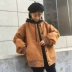 Hàn quốc phiên bản của chic dày áo len nữ mùa xuân và mùa thu mặc hoang dã sinh viên mới đồng phục bóng chày coat loose coat Áo Hàn Quốc