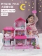 Bộ đồ chơi công chúa ngôi nhà đồ chơi biệt thự trẻ em đồ chơi ngôi nhà mơ ước cô bé đồ chơi nhà đầy đủ - Búp bê / Phụ kiện
