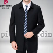 Áo khoác nam dài tay của thương nhân Pierre Cardin thường mặc áo khoác lửng trung niên - Áo khoác