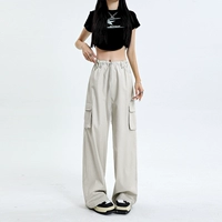 Белые абрикосовые штаны