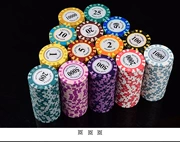 Chip baccarat cao cấp poker mạt chược chip chip hai mặt đồng xu trò chơi đạo cụ thẻ mạt chược - Các lớp học Mạt chược / Cờ vua / giáo dục
