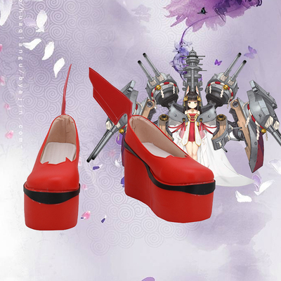 taobao agent A499 Azur Line Nagato COS Shoes COSPLAY shoes to customize