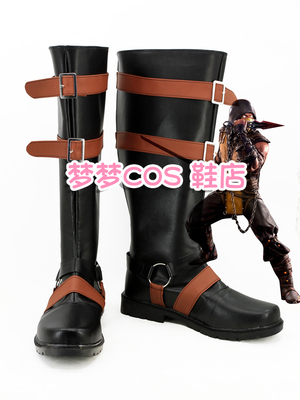 taobao agent Number 2917 PS4 PC Live Picks X Scorpion COSPLAY Shoes COS Anime Shoes to Custom