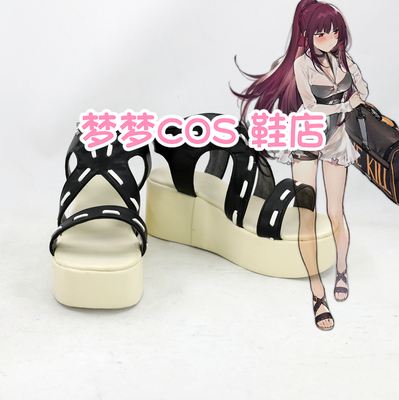 taobao agent Number 3827 Girls Frontline WA2000 COS Shoes COSPLAY shoes to customize