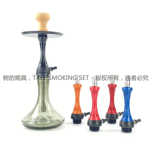 Арабский сигаретный горшок Apache восемь -дыра одаренная подарочная коробка Альфа кальян средний ночной клуб сетка красный горшок