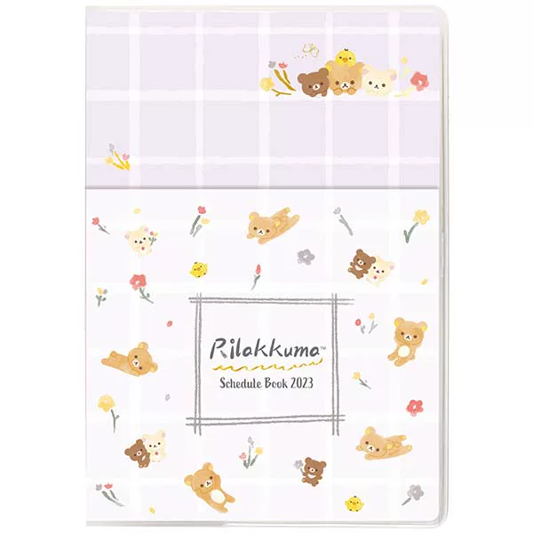 Japan-X Liangxian Rilakkuma Corner Corner Biology 2023 Handbook Notebook