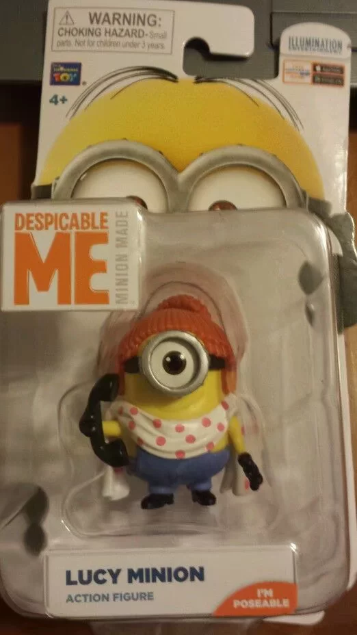 [США оригинал 2014 новый стильDespicable Me минифигурки Грю Миньоны 3D модель ручная работа]
