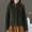 Quần áo poc 2018 thu đông 2018 áo khoác nhung mới bằng vải cotton nữ dài tay văn học đơn giản - Bông