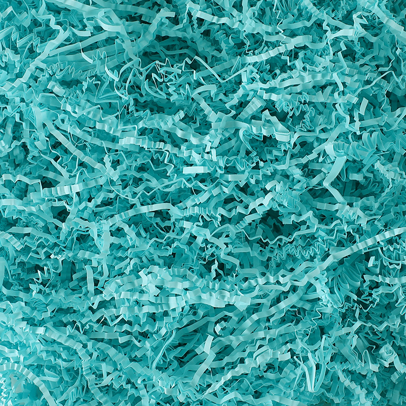 Light Blue Pleated SilkGift box ornament ceremony Item box Lafite Fillings Shredded paper Silk strip Crumbs Wadding originality Bedding grass decorate Material Science