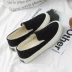 Giày vải một chân nữ sinh viên hè 2019 phiên bản Hàn Quốc của giày lười hoang dã đế bằng thoáng khí đặt chân thoải mái - Plimsolls Plimsolls