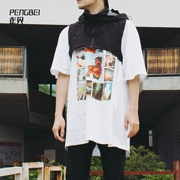Đây là ngôi sao hip-hop có cùng đoạn với áo vest siêu ngắn nam thắt lưng nam hip-hop vest hiệu suất tùy chỉnh 102 - Dệt kim Vest