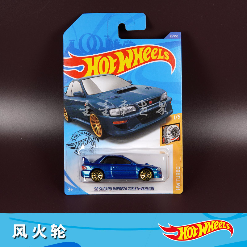 2020A #23/2021E #124 Fire Wheel 98 Subaru Impreza 228 STI Subaru Short Card