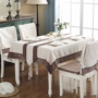 Vải cotton Bắc Âu nghệ thuật hình chữ nhật ăn khăn trải bàn châu Âu vải retro ghế châu Mỹ phòng khách nhung khăn trải bàn khăn trải bàn hình chữ nhật