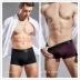 Odysian Đồ lót nam Ice Silk Thể thao Boxer thoáng khí Lưới Openwork Hộp quà tặng siêu mỏng - Bộ quà tặng quần lót nữ sinh Bộ quà tặng