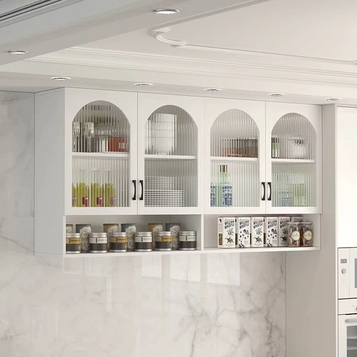 Кухонный шкаф шкаф на стена Шкаф Чангун Стеклянный настенный шкаф балкон -шкаф в ванной комнате ванная комната подвесная стена