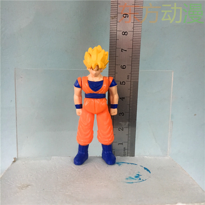Off WhiteGenuine bulk cargo Bandai / Wan Dai Dragon Ball fat Buu  Begita Sun WuKong Movable Garage Kit image Ornaments